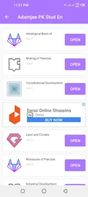 Pakistan Studies android App screenshot 4